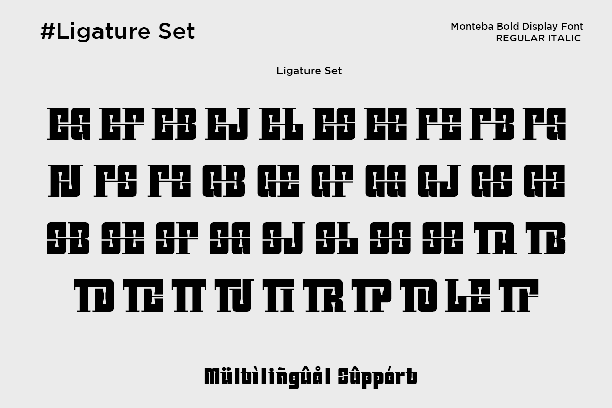 Monteba - Bold Display Font, a Serif Font by Say Studio (Photo 11 of 11)