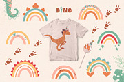 Dinosaur's birthday party, an Animal Illustration by Anna Summer (Thumbnail 4 of 11)