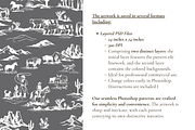 Classic Cowboy Illustrated Pattern, a Pattern Graphic by Hughes Studio (Thumbnail 6 of 9)