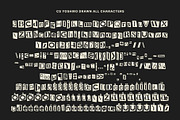 CS Yoshiro Drawn, a Sans Serif Font by Craft Supply Co. (Thumbnail 8 of 8)