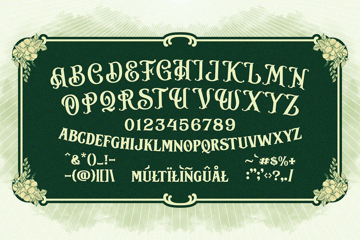 Rotten Banquet, a Font by Subqi Std (Photo 10 of 10)