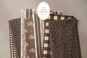 Oak & Acorn Autumn Patterns - Brown, a Pattern Graphic by Eclectic Anthology (Thumbnail 11 of 13)