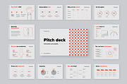 Modern Pitch Deck Presentation, a Presentation Template by Grafvish (Thumbnail 1 of 7)