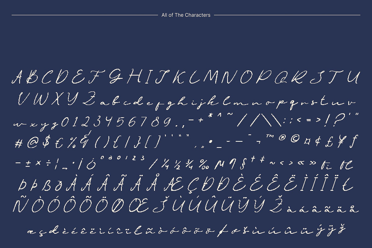 CS Bonjour Pixel, a Script Font by Craft Supply Co. (Photo 8 of 8)