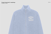 Track top knit mockup, an Apparel Mockup by Voyage Studio (Thumbnail 2 of 3)