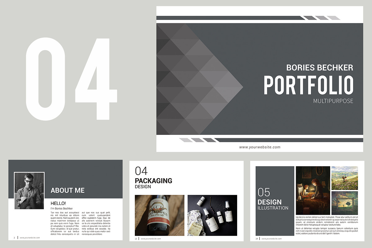 A5 Template Bundle, a Brochure Template by BoriesBechker (Photo 5 of 6)