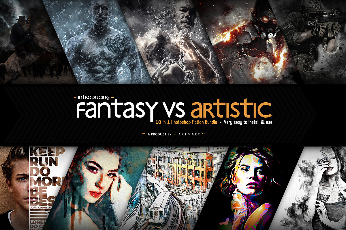 70+ Photoshop Action Mega Bundle, an Action Add-On by A R T M A R T (Photo 2 of 88)