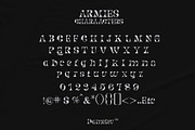 Armies Display, a Sans Serif Font by Damelev (Thumbnail 11 of 14)