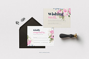 Delicate Wedding Invitation Set, an Invitation Template by Azka Creative (Thumbnail 3 of 6)