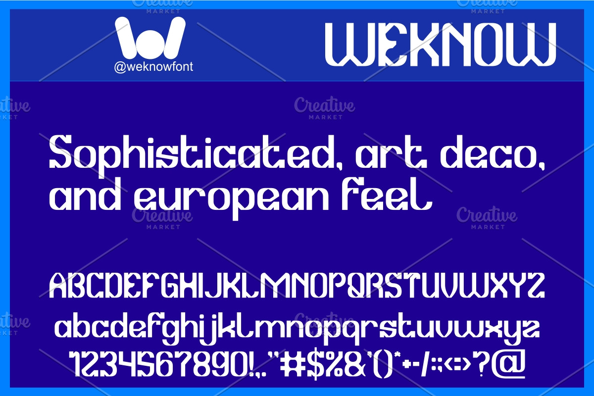 Micro Graphic Font, a Sans Serif Font by weknow (Photo 4 of 8)
