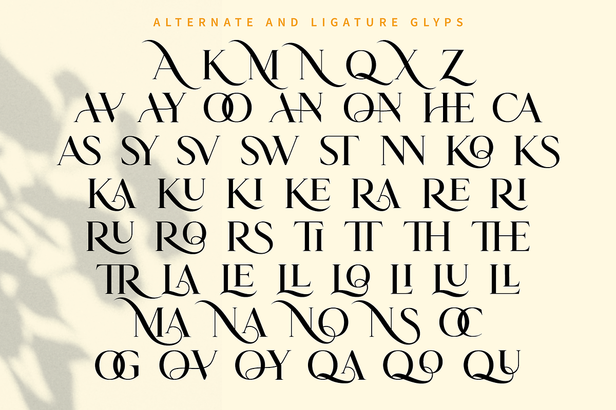 Carolina || Modern Serif  Font, a Serif Font by Idea Studio (Photo 12 of 12)