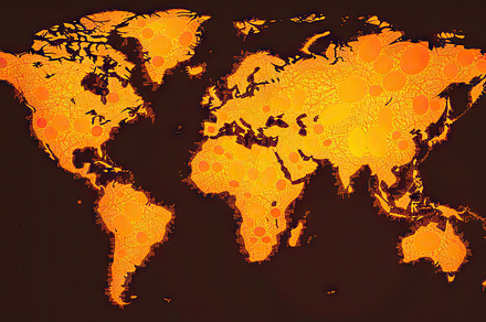 World map sun global warming background. Generative AI., a Background Photo by AS photostudio