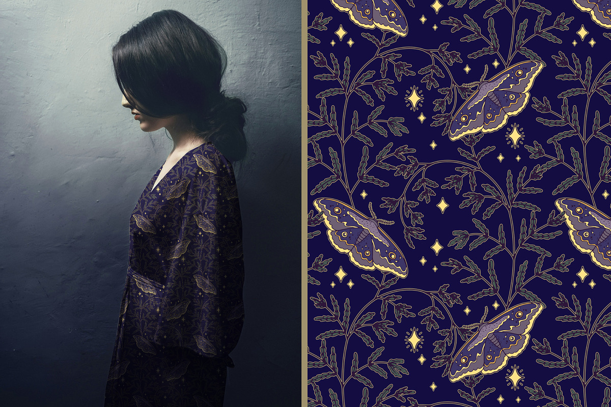 Dark Botanical Magic Clipart, a Decorative Illustration by PenguinArtStudio (Photo 11 of 18)