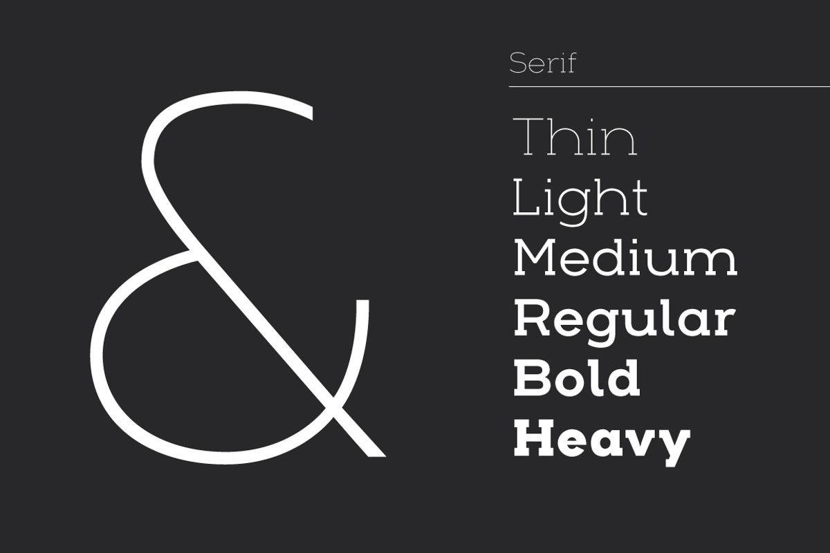 The Arkibal Collection - Bundle, a Sans Serif Font by Jan-Christian Bruun (Photo 15 of 23)
