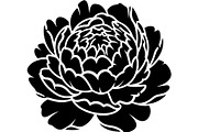 Peony Flower Silhouette, an Object Graphic by Designer_Momina (Thumbnail 18 of 18)