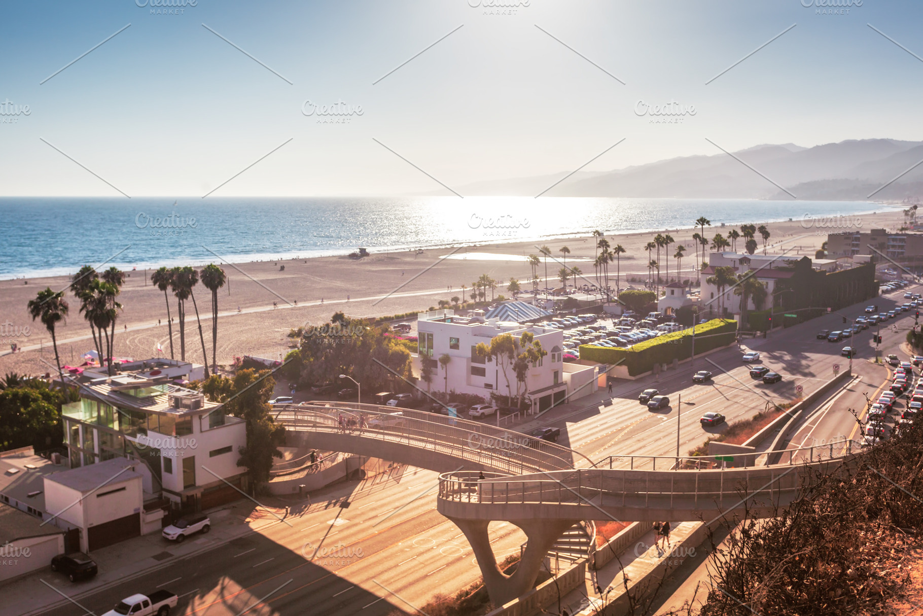Santa monica in la ca featuring santa monica, beach, and los angeles, an Architecture Photo by Dolce Vita