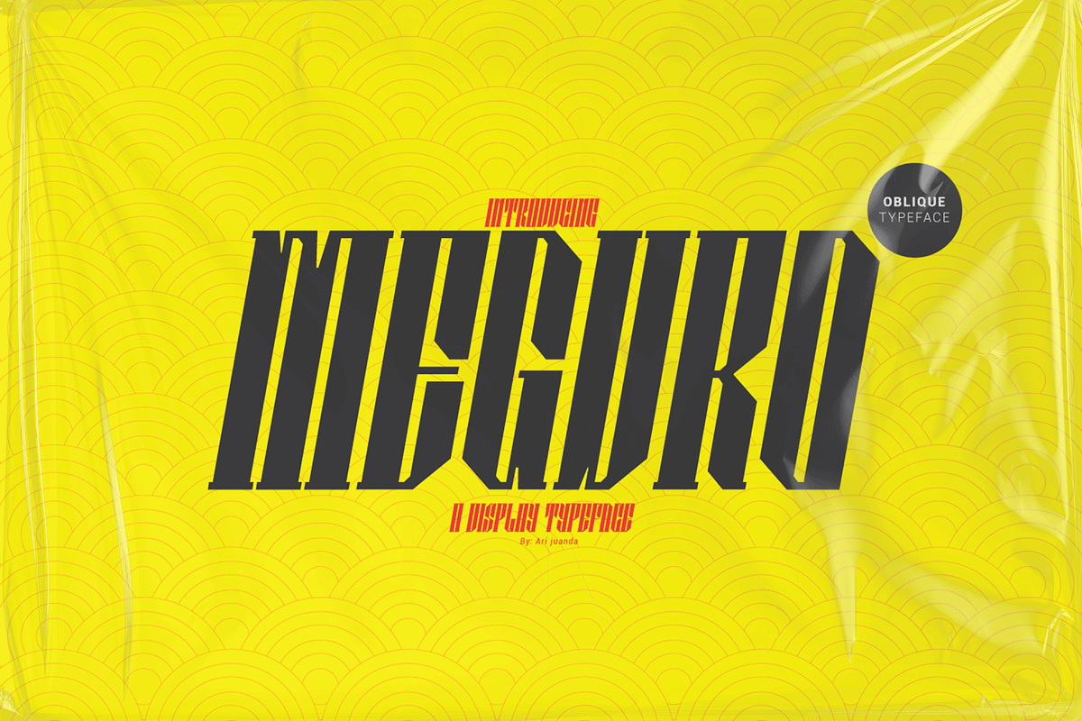 Meguro, a Slab Serif Font by Linecreative (Photo 1 of 7)