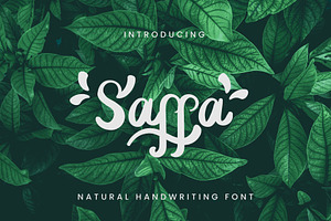 Saffa - Handwriting Font