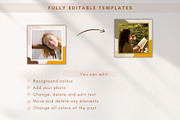 Boho Social Media Templates Canva, a Social Media Template by Boltik Studio (Thumbnail 4 of 9)