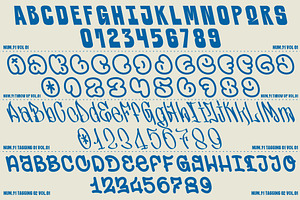 Num.91 Street Art Font