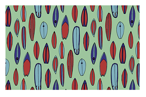 Summer Surfboard Pattern