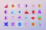 GEO/3D 220+ Colorful illustrations, an Object Graphic by assetpro.design (Thumbnail 11 of 17)