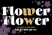 Kukka Flower Font, a Serif Font by TypeThis!Studio (Thumbnail 13 of 15)