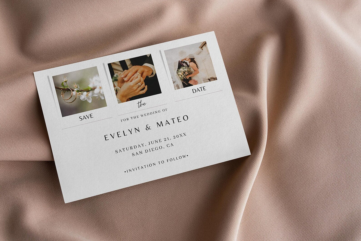 Save The Date Template with Photo, an Invitation Template by LucaTheme (Photo 3 of 5)
