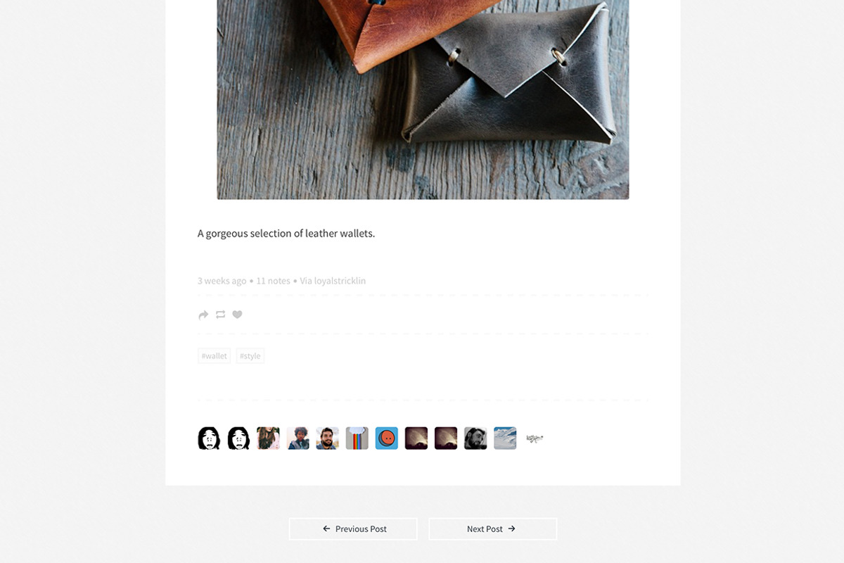 Uptown Tumblr Theme, a Websites & App Template by Themelantic (Photo 5 of 5)