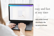 Card Mockup 5x7 Online Edit 8e Canva, a Product Mockup by PawMockups 2 (Thumbnail 5 of 11)