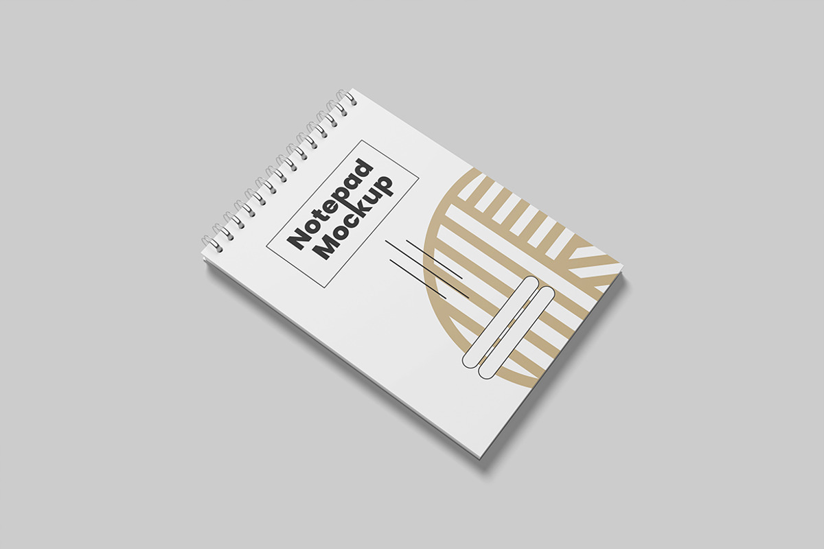 Notepad Mockup, a Mockup by DxSLEX (Photo 2 of 5)