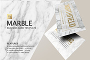 Marble Business Card, a Business Card Template by Marvel (Thumbnail 1 of 6)