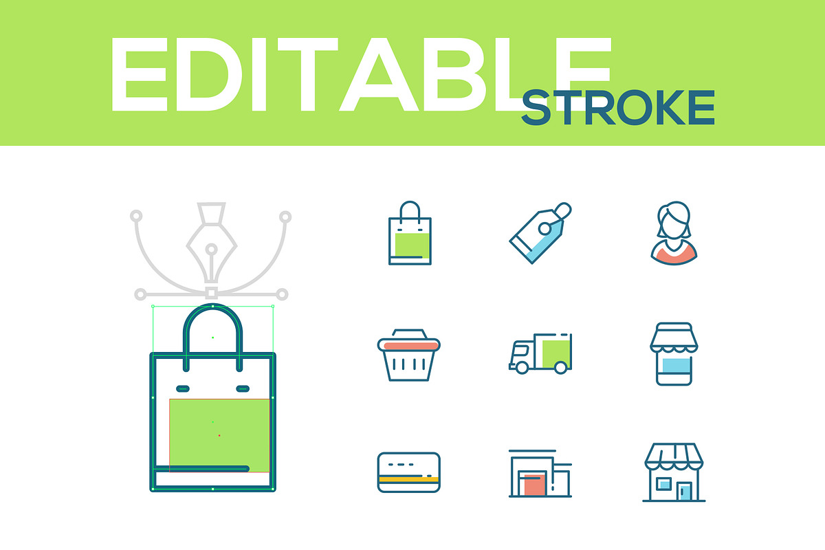 360+ Thin Line Design Icons Bundle, an Outline Icon by Boyko Pictures (Photo 4 of 10)