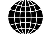 Globe & World Map Silhouette Bundle, a Technology Illustration by balal (Thumbnail 9 of 13)