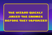 Victory Gaming Display Font, a Font by IHDSTD (Thumbnail 3 of 4)