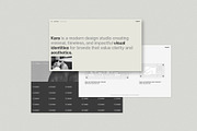 Kara Brand Guidelines | CANVA, a Presentation Template by Graphpexel (Thumbnail 3 of 8)