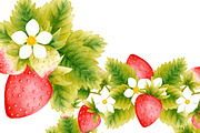 Strawberry clipart, an Illustration by DarinaDigital (Thumbnail 4 of 4)