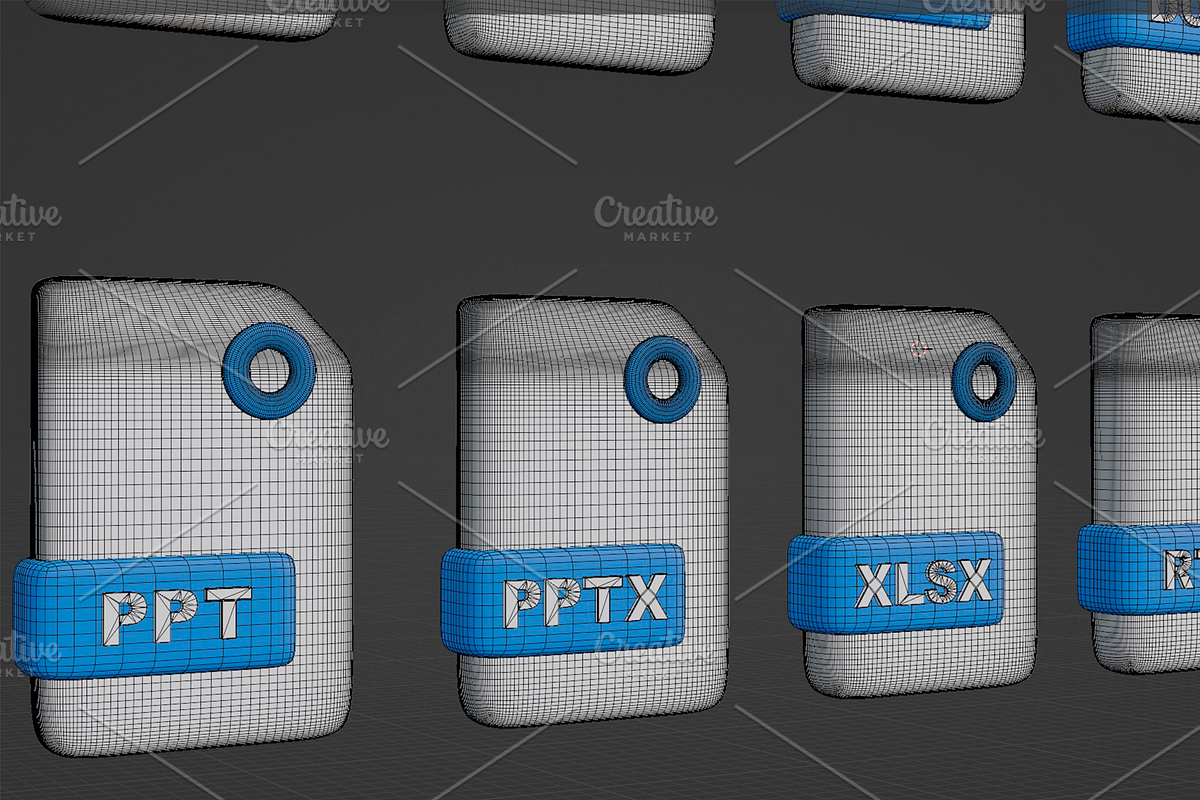 Documents and Office Formats 3D, a 3D by Casa Mandarina (Photo 9 of 9)
