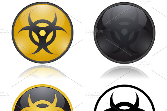 Bio Hazard Warning Sign.