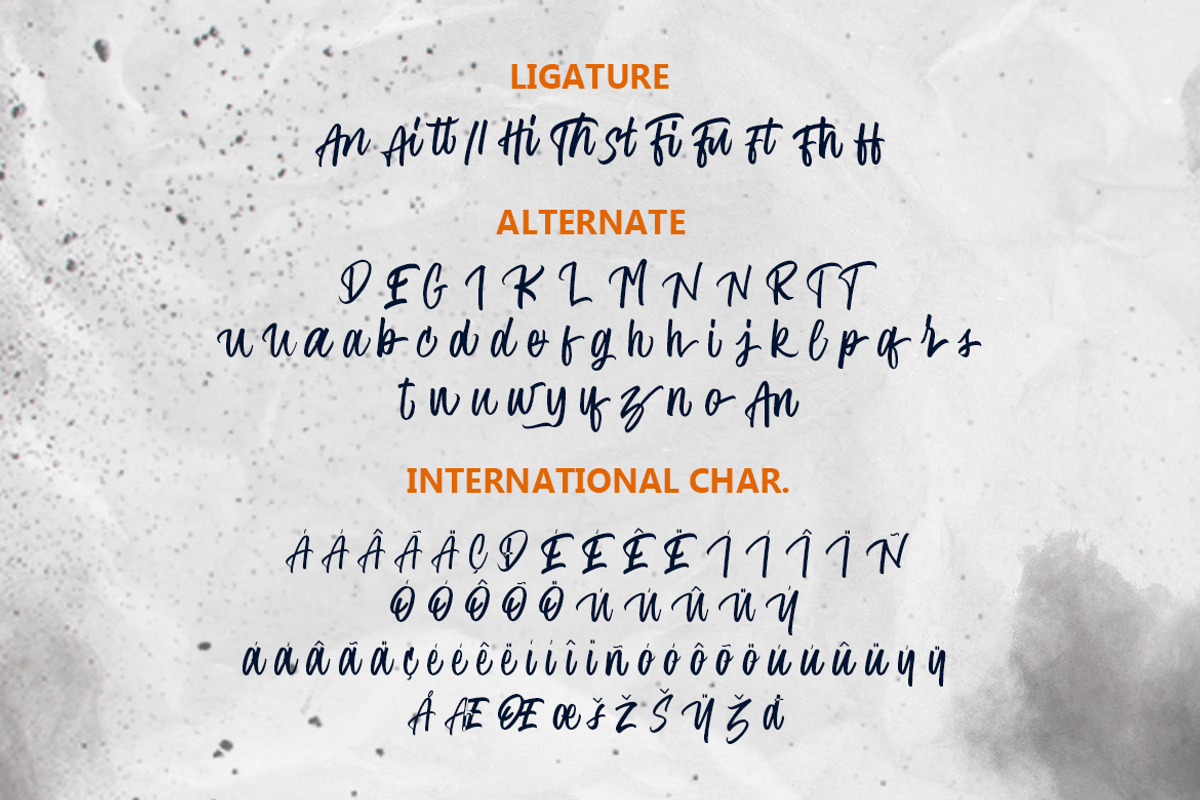 Filosofi - Stylish Handwriting Font, a Script Font by Saxofont (Photo 10 of 10)