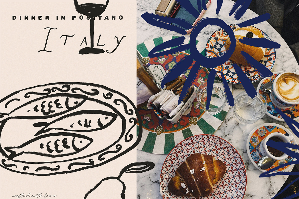 Hand Drawn Frames & Summer Icons, an Object Graphic by Laras Wonderland (Photo 7 of 13)