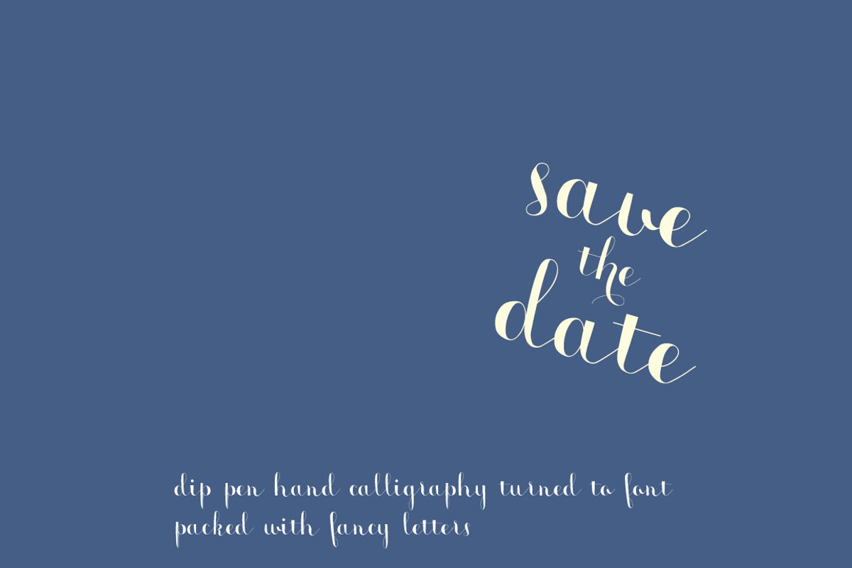 Monmica Basic Font preview 5