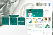 Pharmacy Landing Page Template, a Landing Page Template by Font Kingdom (Thumbnail 3 of 5)