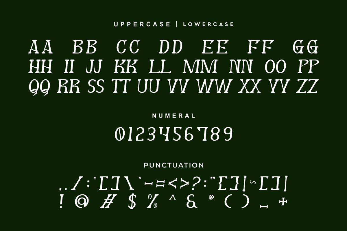 Wozem - Halloween Horror Font, a Serif Font by Iqsiart Studio (Photo 6 of 7)