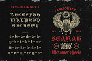 Black Face Typeface, a Blackletter Font by alit design (Thumbnail 13 of 17)