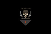 Cowboy Skull Badge Logo Set, a Branding & Logo Template by Artnivora.Std (Thumbnail 5 of 6)