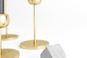 Candle Holder West Elm Modern Brass, an Architecture 3D Model by gianniritschard (Thumbnail 3 of 8)