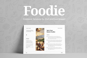 Foodie - Cookbook Template