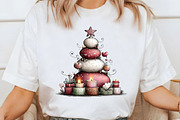 Whimsical Christmas Tree Clipart, an Illustration by Libby Wishes (Thumbnail 3 of 7)