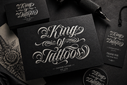 Bellvira Tattoo | Script Tattoo, a Blackletter Font by Denustudios (Thumbnail 7 of 12)